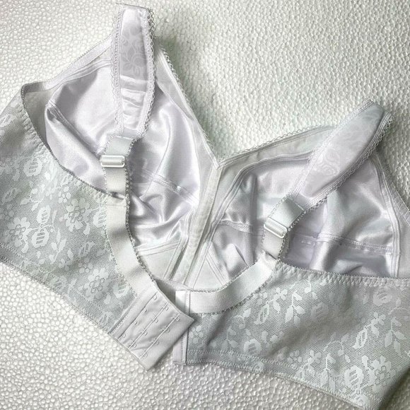 Playtex 18 Hour Bra Size 38D Model 4693 ~ White original comfort strap - Picture 3 of 4